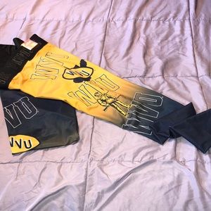 Victoria’s Secret Pink WVU Leggings ultimate Large